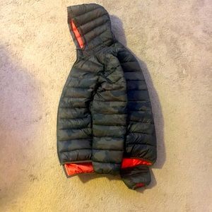 Forever 21 Camo Coat With Hood.